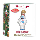 Gumdrop Mini Bumble Glass Ornament