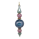 Multi-Hued Finial with Sapphire Center and Gold Accents