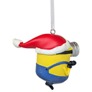 Minions Bob in a Santa Hat Ornament - Licensed - by Hallmark - view 4