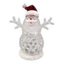 Lighted Shimmer Santa - 4.5 inch