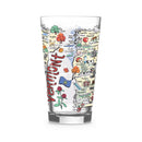 Vermont Icon Map Pint Glass
