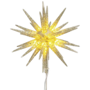 LIghted Starburst Tree Topper - 10 inch