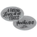 Proverb Stone - A Friend Loves at all Times