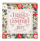 Botanical Art Block Decor -