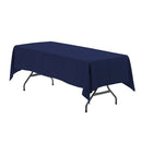Rectangular Tablecloth Navy Blue