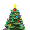 Ceramic Christmas Tree - Green - 14 inch