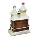 Lighted Resin Gingerbread House - Cookies