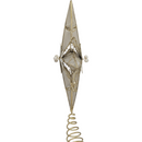Gold Capiz 8-Point Star Tree Topper - 12 Inch - Christmas >> Tree Toppers - by Kurt Adler - view 3