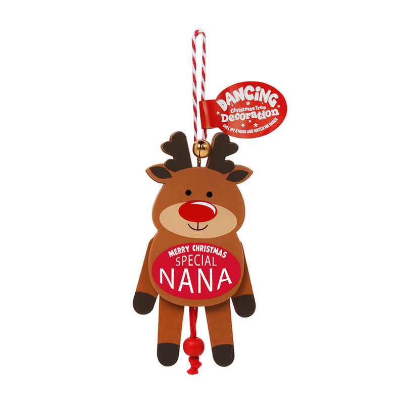 Dancing Wooden Ornament (Family) -