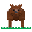 Mini Building Blocks - Grizzly Bear