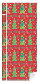 Ho Ho Ho Tree  Roll Wrap - 30" x 168"