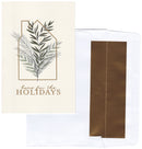 Home for the Holidays Gold Foil Embossed Card Collection