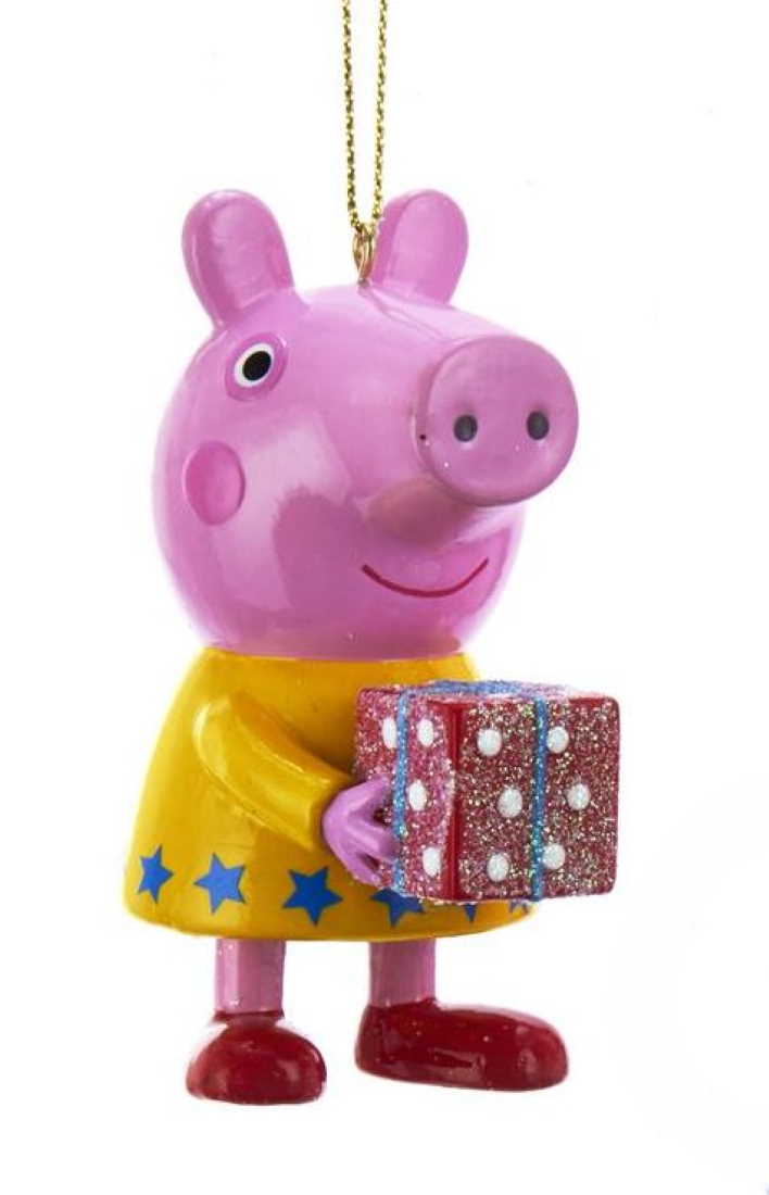 Peppa Pig Ornament - Yellow Dress - The Country Christmas Loft