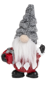 Little Christmas Gnome Pocket Charm Figurine -