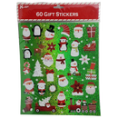 60 Count Peel and Stick Gift Tags - Santa / Penguin / Snowman - Gift Shoppe >> Gift Wrap - by Alef