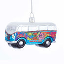 Grateful Dead Bus Glass Ornament - Christmas >> Ornaments >> Vehicles - by Kurt Adler