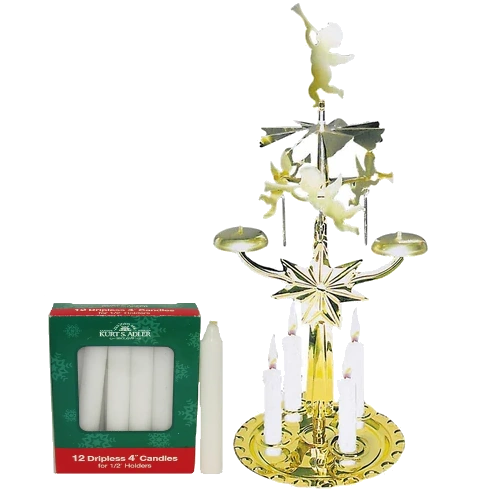 Angel chime with 12 Extra Candles