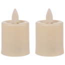 LED Resin Votive Candles with Moving Flickering Flame