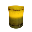 3X4 Carved Bamboo Texture Wax LED Candle