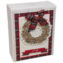Handmade Greetings Boxed Cards - Joy Wreath