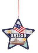 Sailor's Salute: Navy Strength in a Star Ornament