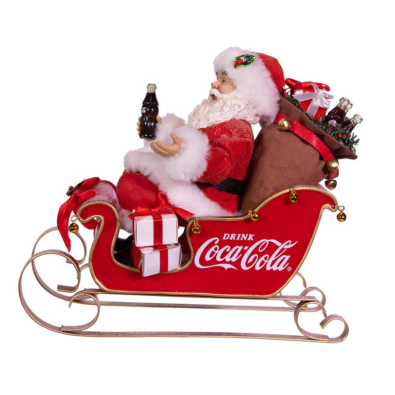 Coca-Cola Santa In Sleigh