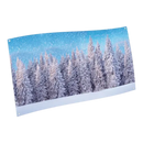 Huge Village Background Cloth - Snow Forest - 10 x 5 foot