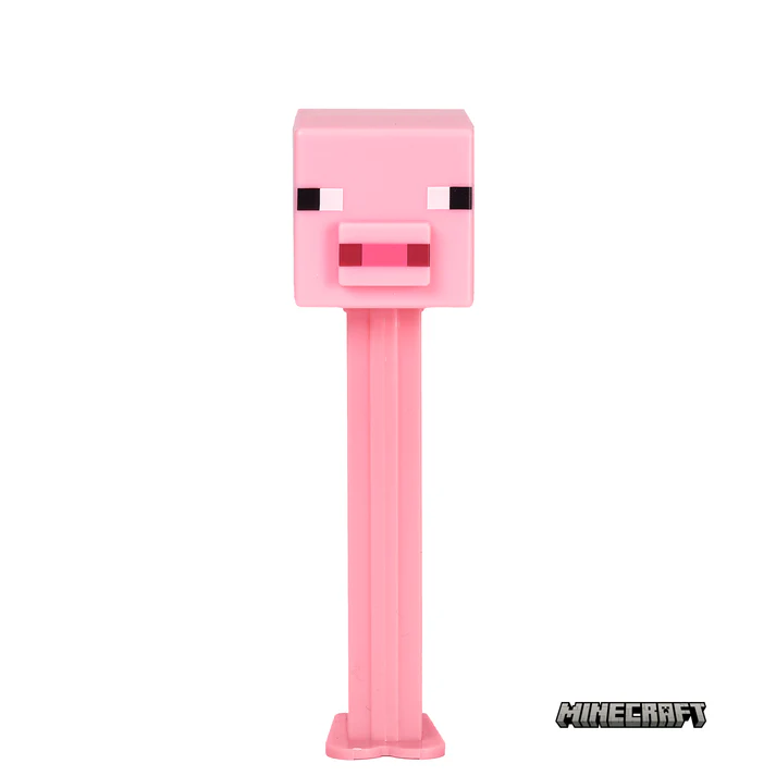 Minecraft PEZ Collection with 3 Candy rolls - Pig