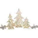 Iridescent Lighted Holiday Christmas Tree -