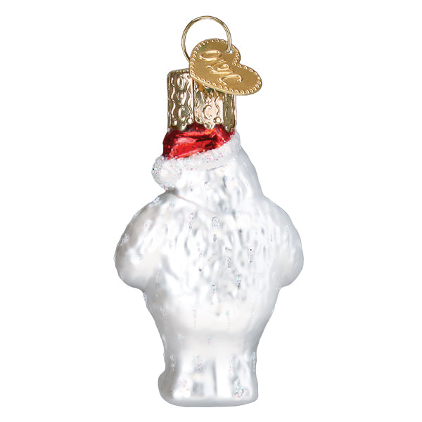 Gumdrop Mini Bumble Glass Ornament