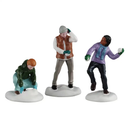 Snowball Fight - 3 Piece Set - Alpine Village - by Lemax