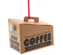 Box of Coffee Ornament - Christmas >> Ornaments >> Food & Drink - by Kurt Adler