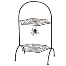 Metal Spiderweb 2-Tier Serving tray - 20 Inches tall