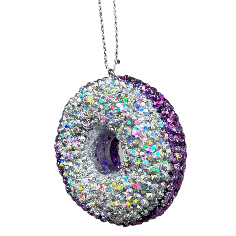 Bedazzled Food Collection Ornament - Donut