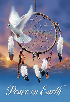 Peace on Earth Dreamcatcher Boxed Christmas Cards - The Country Christmas Loft