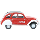 Coca-Cola Citroen 2CV Diecast Car - 1:76 Scale