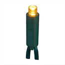 50-Light 5mm Classic White LED Green Wire Light Set - Christmas >> Lighting - by Kurt Adler - view 2