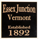 Local Towns Ceramic Coaster - Essex Junction - Coasters - by Paint The Town