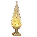 Vintage-Inspired Lighted Acrylic Christmas Tree