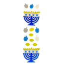 Hanukkah Themed Window Cling
