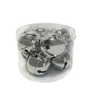 Jingle Bells (8 pack) - 50mm - Silver