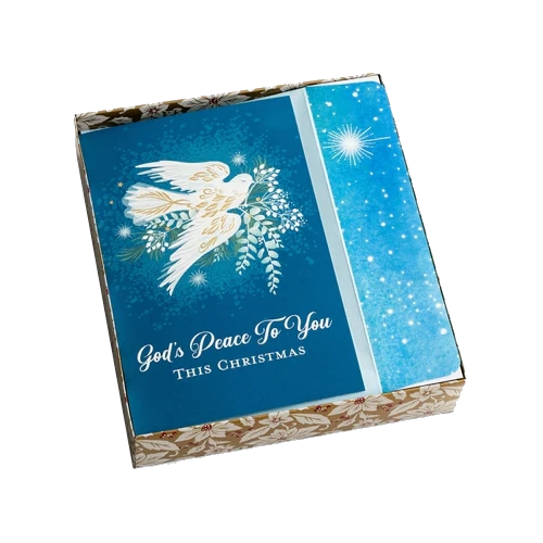 God's Peace to You - Dove - 18 Christmas Boxed Cards