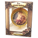 Krebs Masters on Silk 2026 Ornament – Two Cherubs (After Bouguereau) - Christmas >> Ornaments >> Glass - by Christmas By Kreb