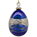Cobalt Blue Heritage Teardrop Perfume Bottle Ornament