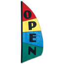 Open Block Suntex Feather Banner - 8.5 Foot