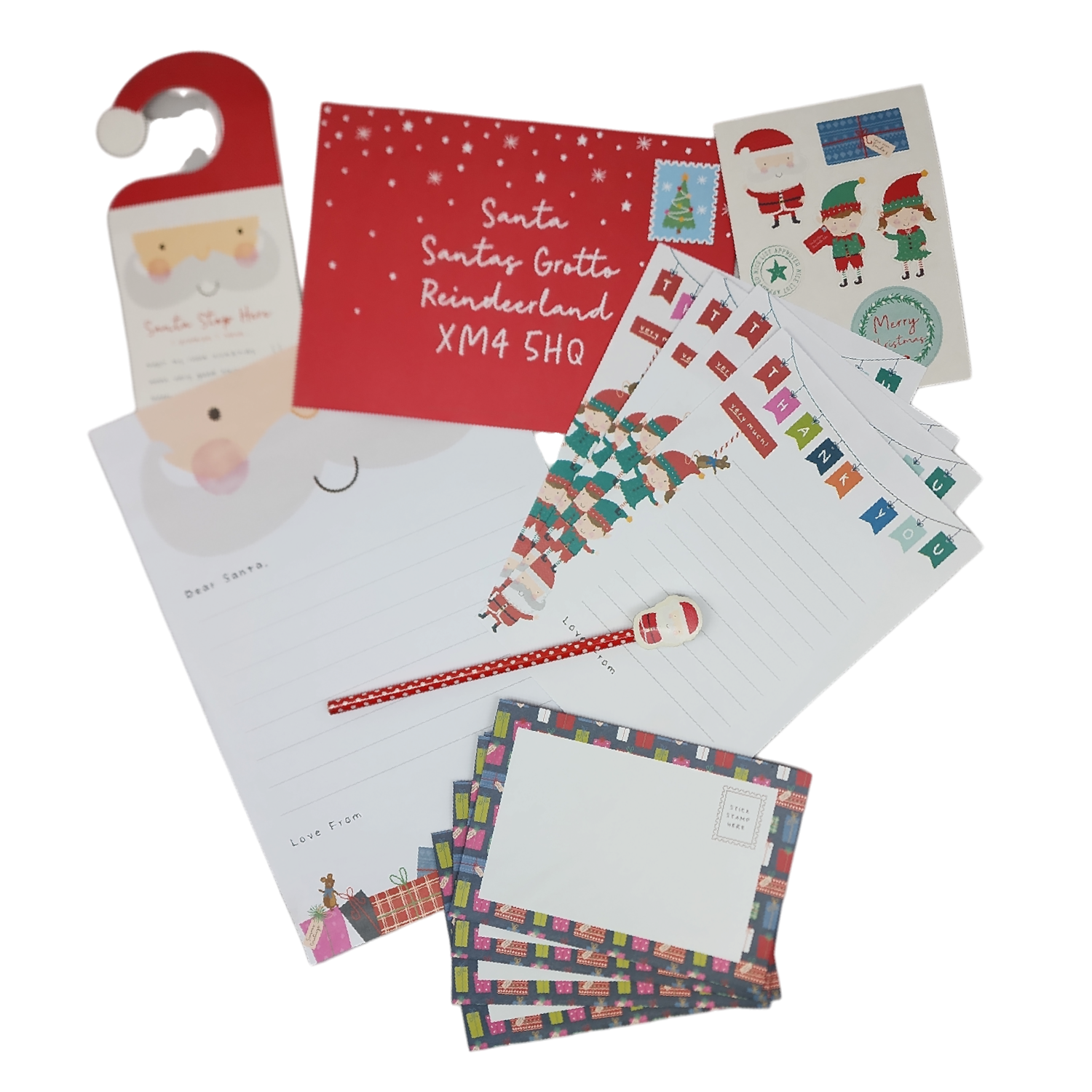 Letter to Santa Pack - Paper Goods | Country Christmas Loft – The ...