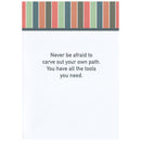 Step Boldly in the Future - Graduation Card - Gift Shoppe >> Greeting Cards >> Graduation - by Paper Images - view 2