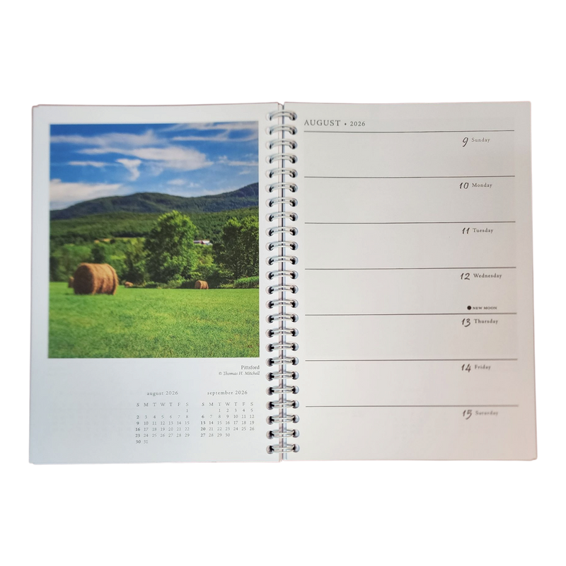 2026 Vermont Living Weekly Planner