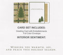 Plaid Pine Season's Greetings Card