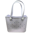 Charming Tote Bag With 12 Removable Charms